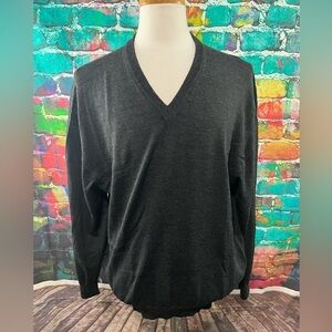 Lana Merinos Wool V Neck Sweater 80% Wool 20% Acrylic